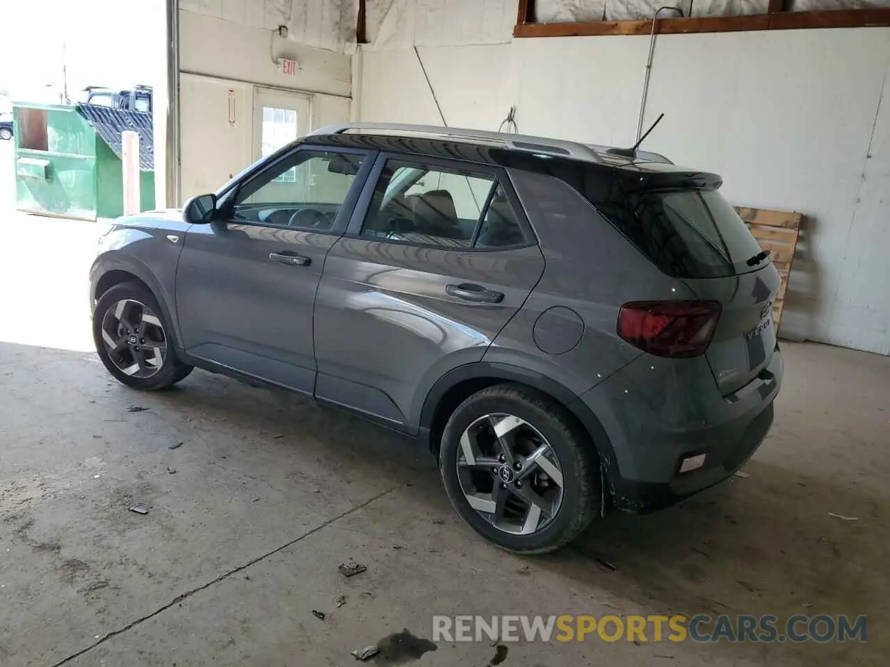 2 Photograph of a damaged car KMHRC8A31PU213527 HYUNDAI VENUE 2023