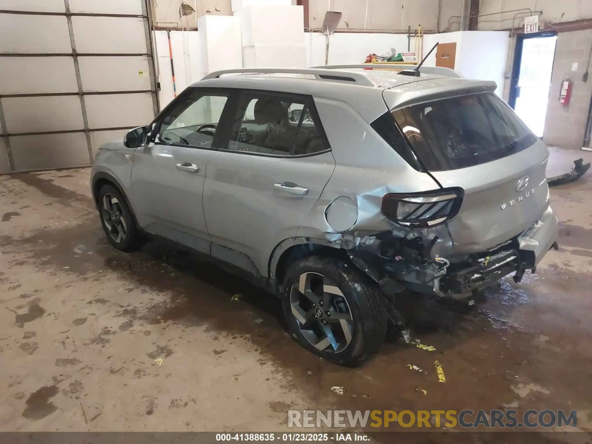 3 Photograph of a damaged car KMHRC8A31PU223586 HYUNDAI VENUE 2023