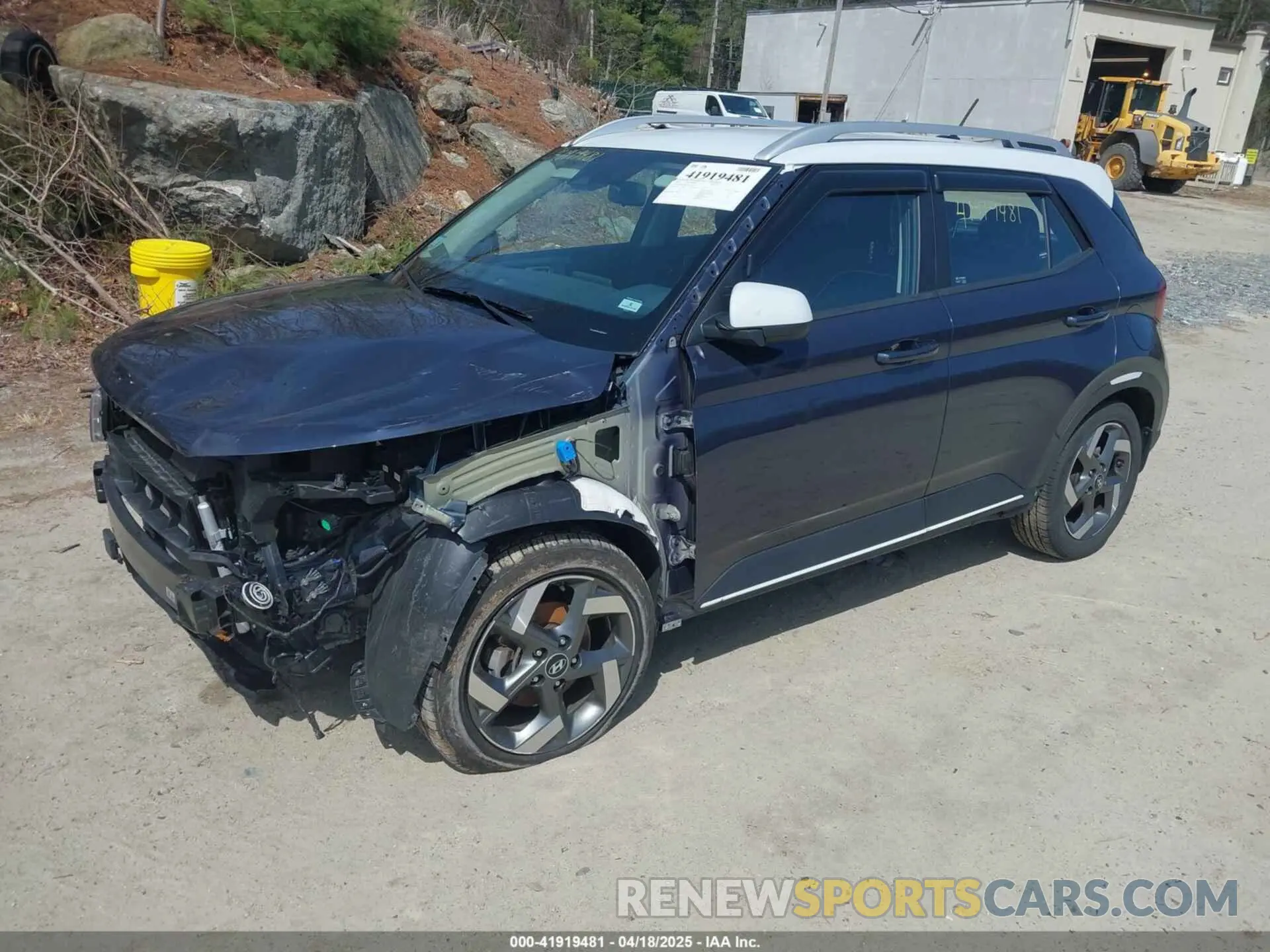 2 Photograph of a damaged car KMHRC8A31PU234071 HYUNDAI VENUE 2023