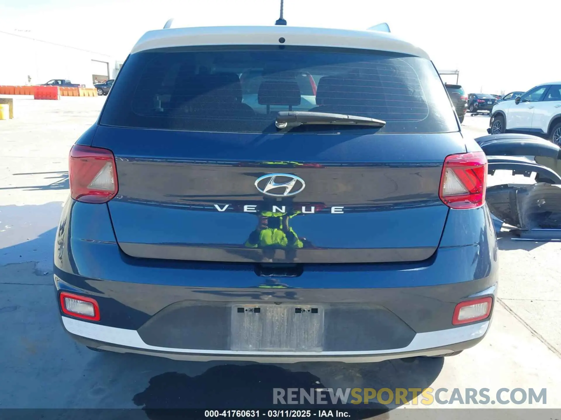 17 Photograph of a damaged car KMHRC8A31PU268141 HYUNDAI VENUE 2023