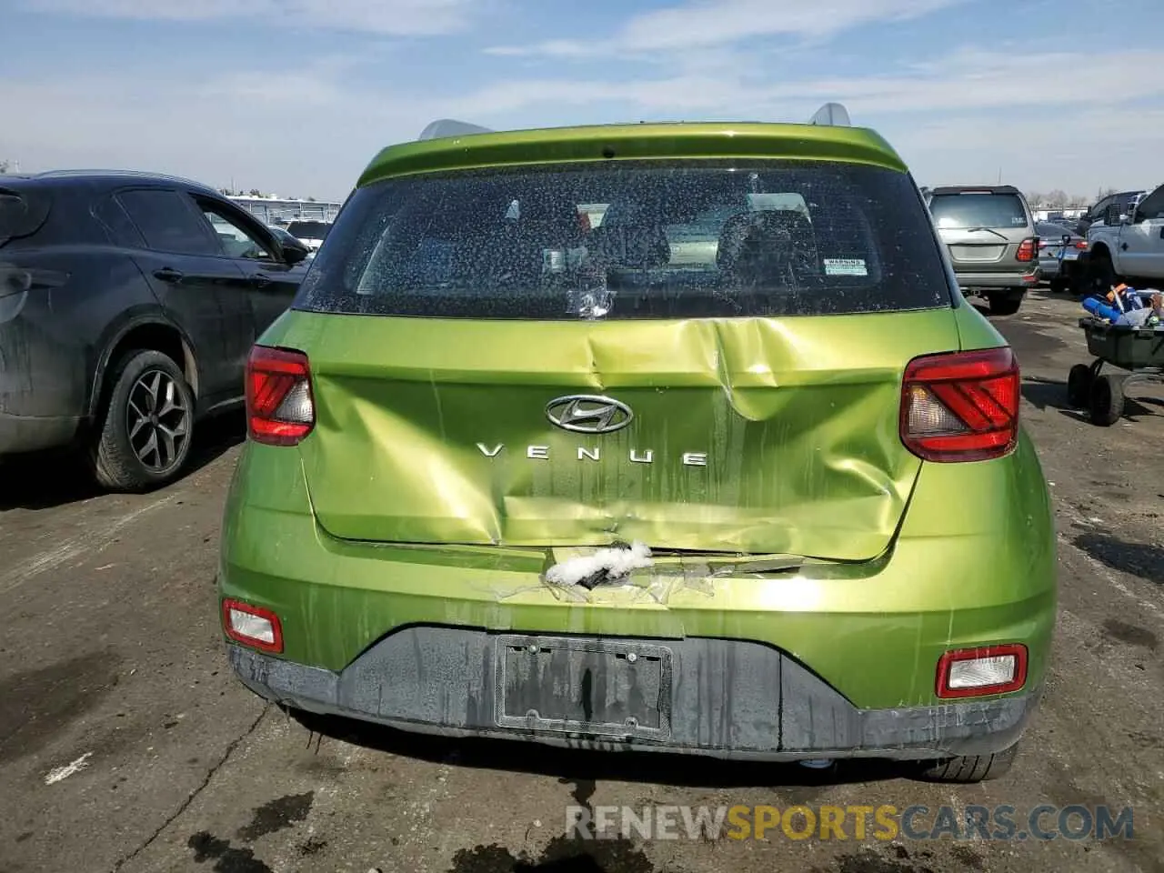 6 Photograph of a damaged car KMHRC8A33PU218003 HYUNDAI VENUE 2023