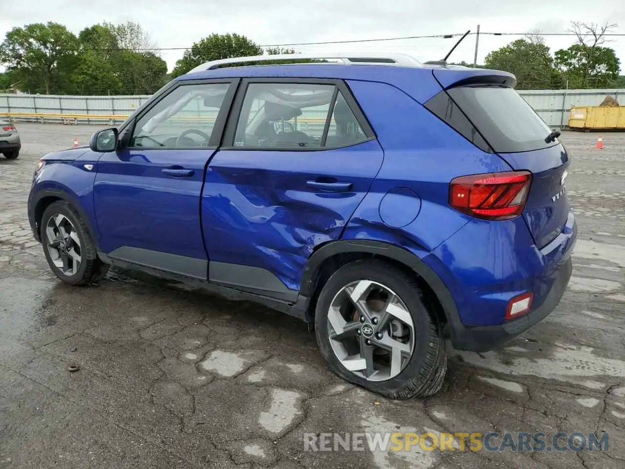 2 Photograph of a damaged car KMHRC8A33PU244326 HYUNDAI VENUE 2023