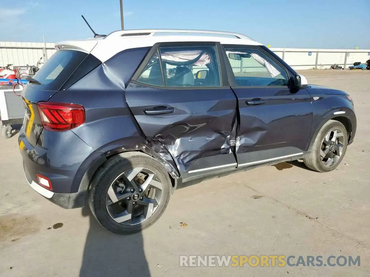 3 Photograph of a damaged car KMHRC8A33PU268433 HYUNDAI VENUE 2023
