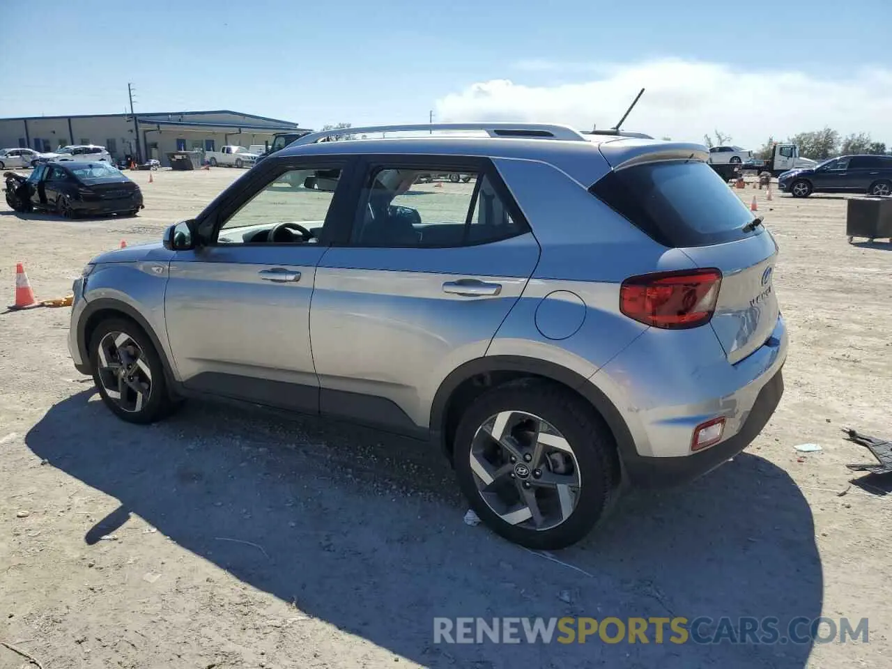 2 Photograph of a damaged car KMHRC8A34PU250667 HYUNDAI VENUE 2023
