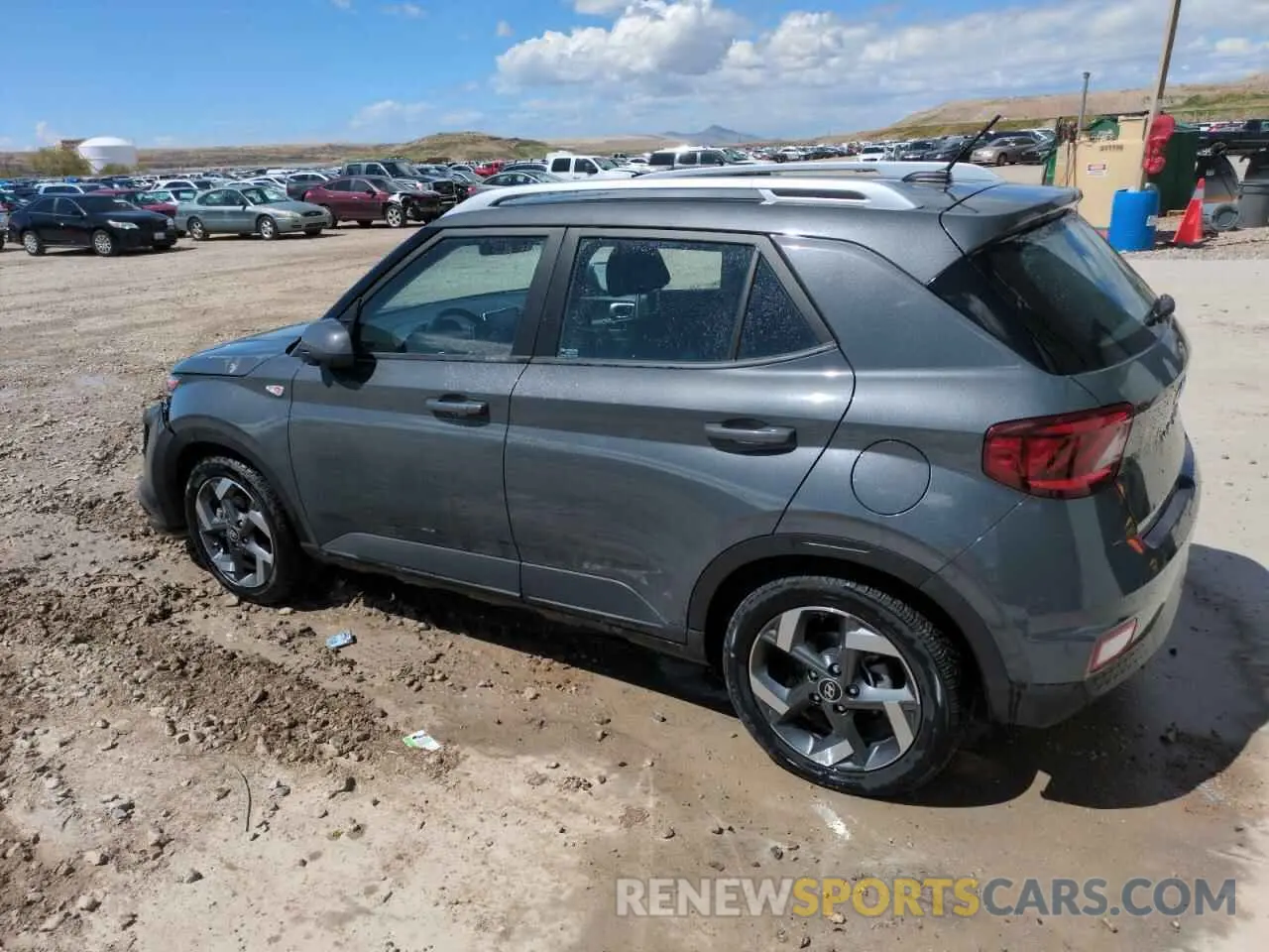 2 Photograph of a damaged car KMHRC8A34PU278260 HYUNDAI VENUE 2023