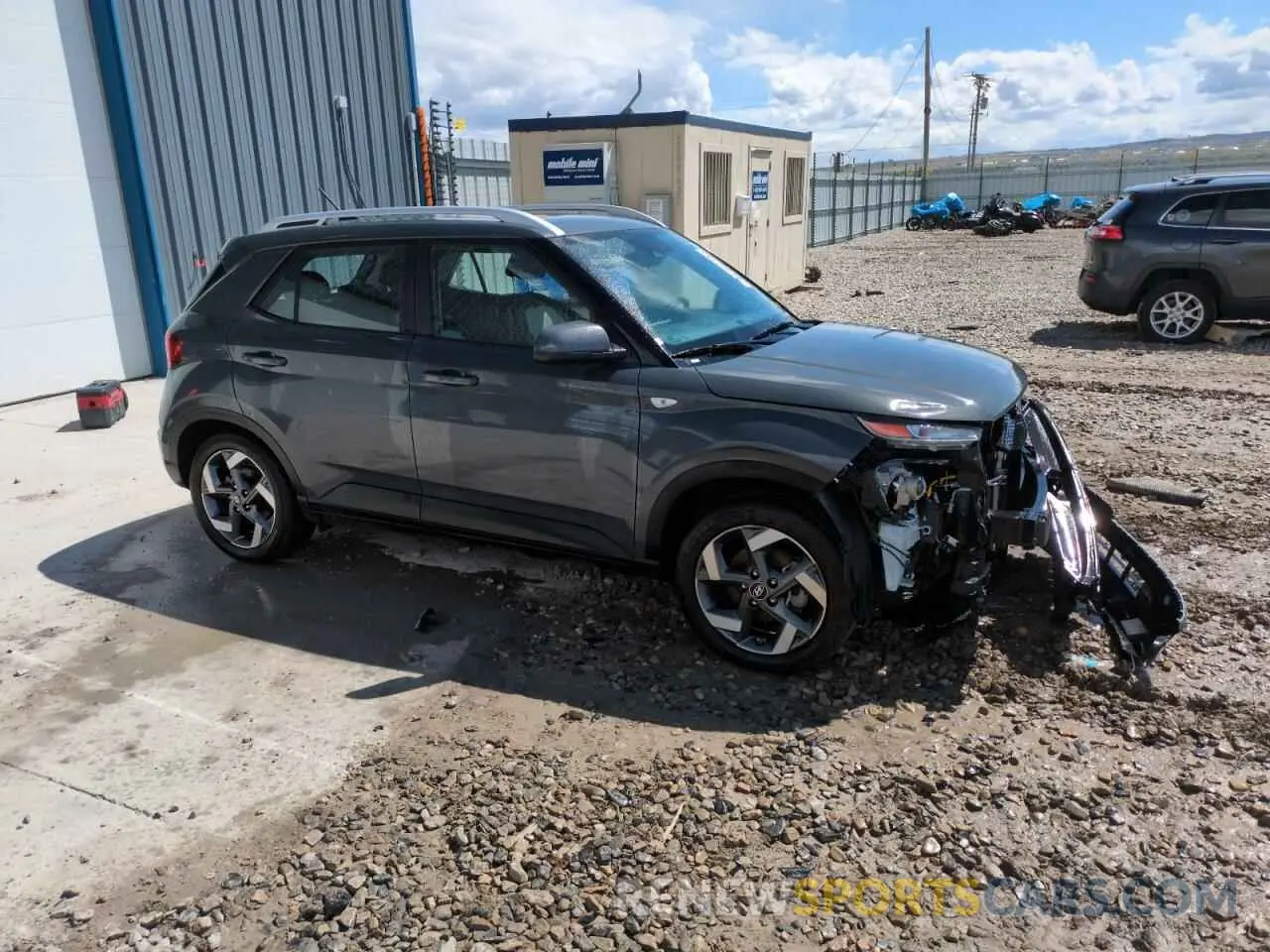 4 Photograph of a damaged car KMHRC8A34PU278260 HYUNDAI VENUE 2023
