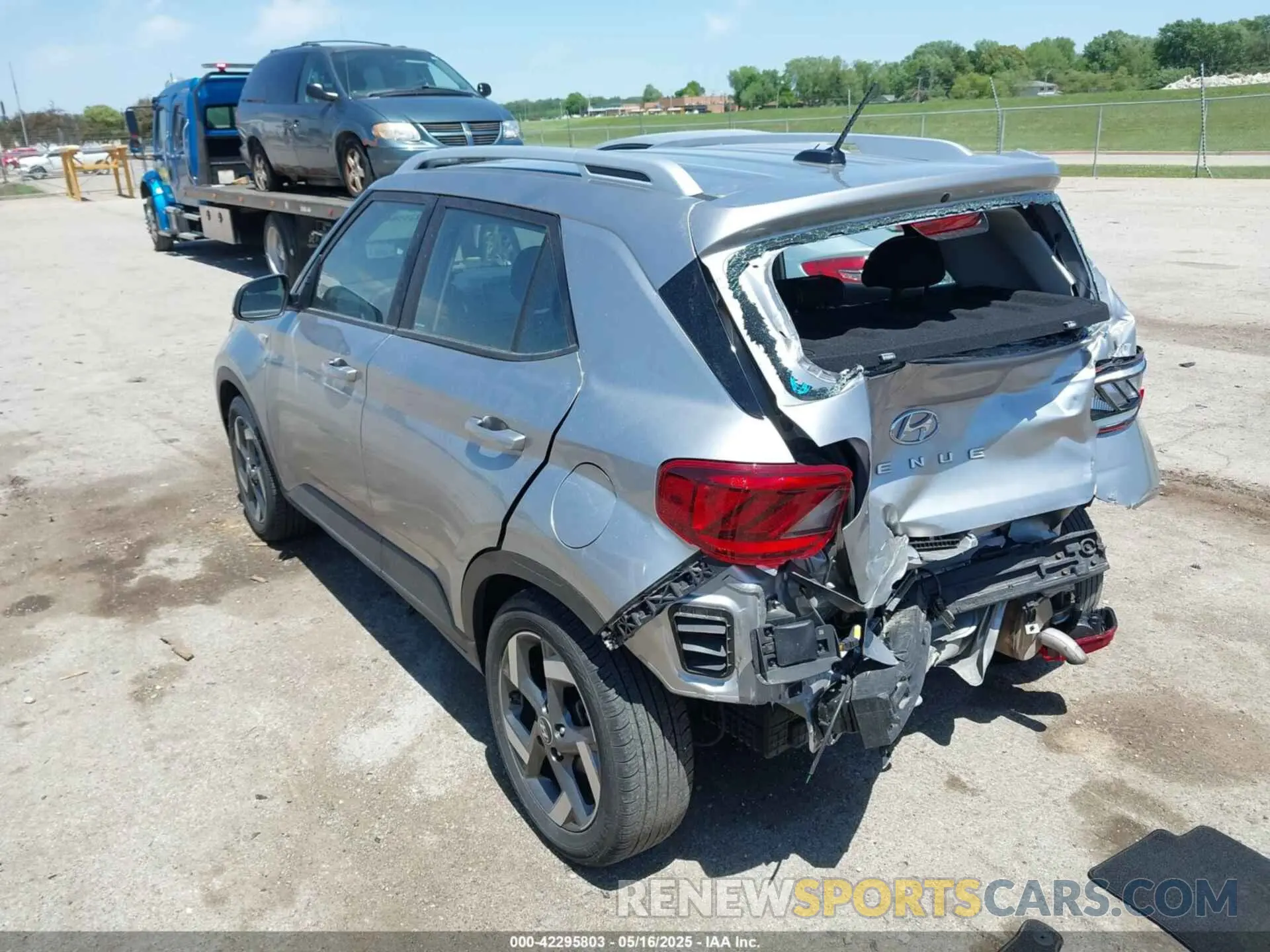 3 Photograph of a damaged car KMHRC8A35PU231271 HYUNDAI VENUE 2023