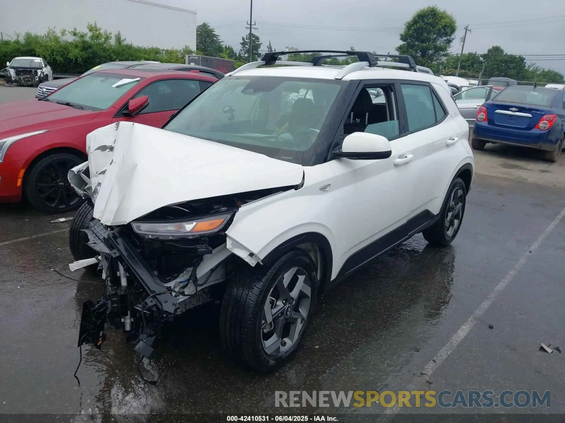 2 Photograph of a damaged car KMHRC8A35PU233764 HYUNDAI VENUE 2023