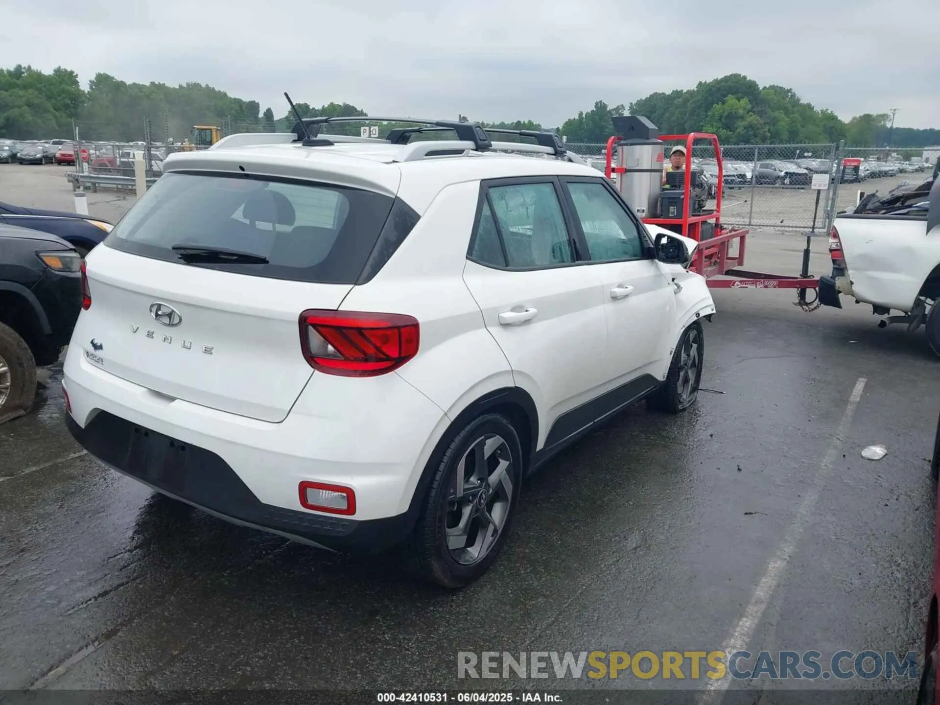 4 Photograph of a damaged car KMHRC8A35PU233764 HYUNDAI VENUE 2023