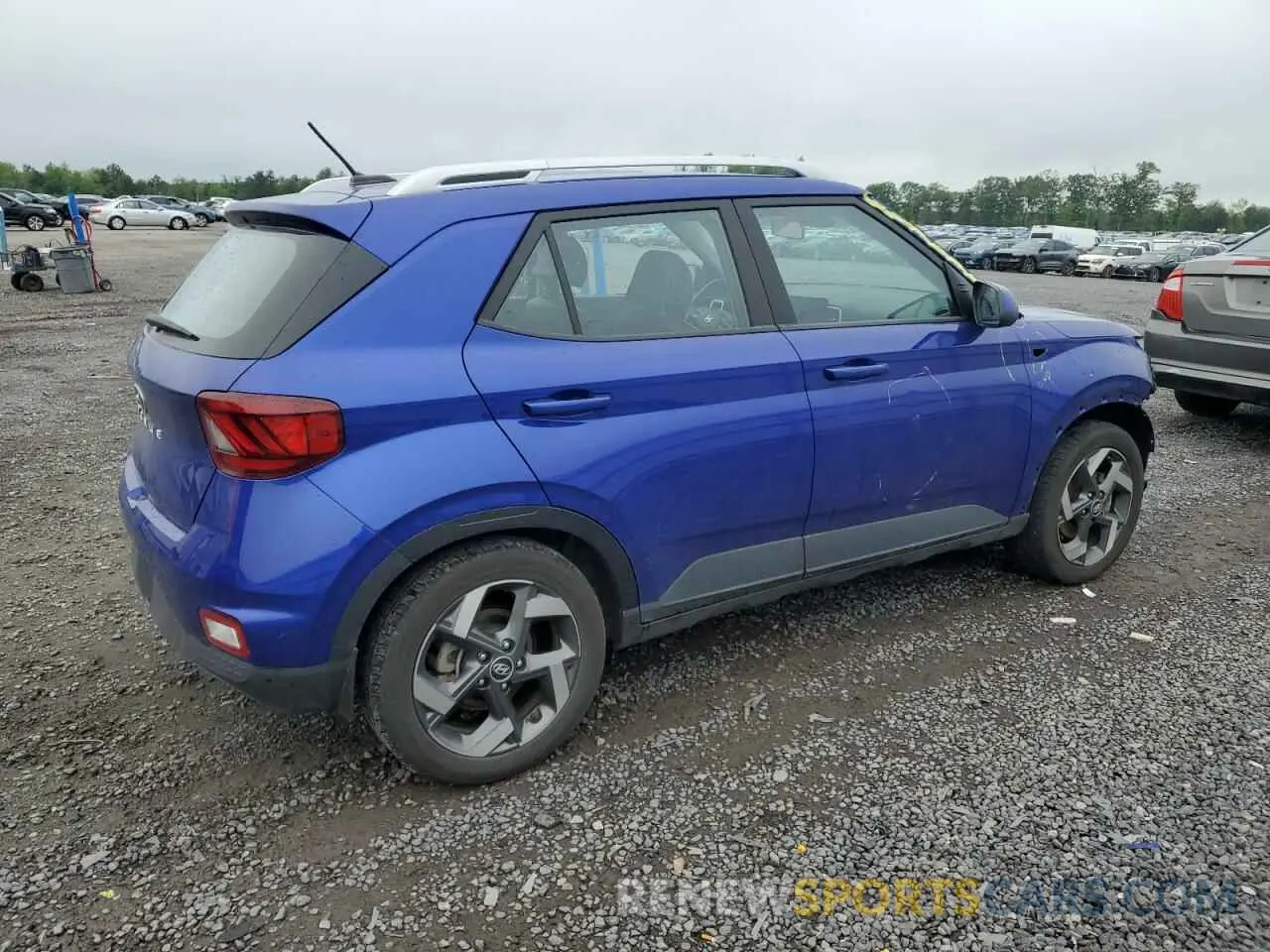3 Photograph of a damaged car KMHRC8A35PU254470 HYUNDAI VENUE 2023