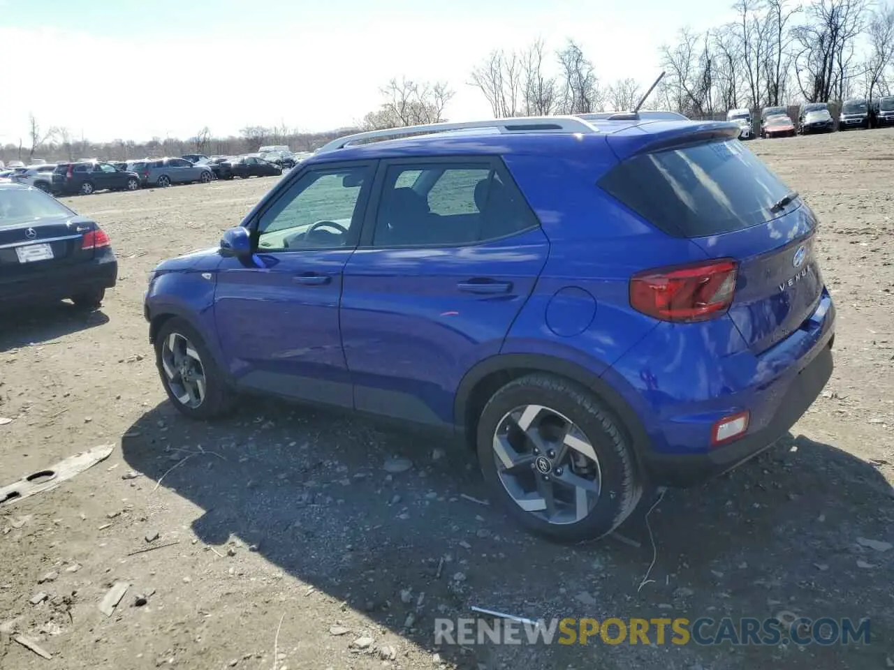 2 Photograph of a damaged car KMHRC8A35PU276260 HYUNDAI VENUE 2023
