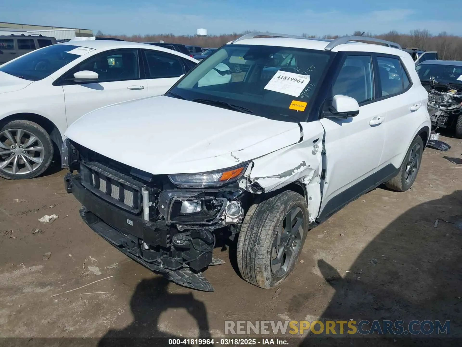 2 Photograph of a damaged car KMHRC8A36PU213913 HYUNDAI VENUE 2023