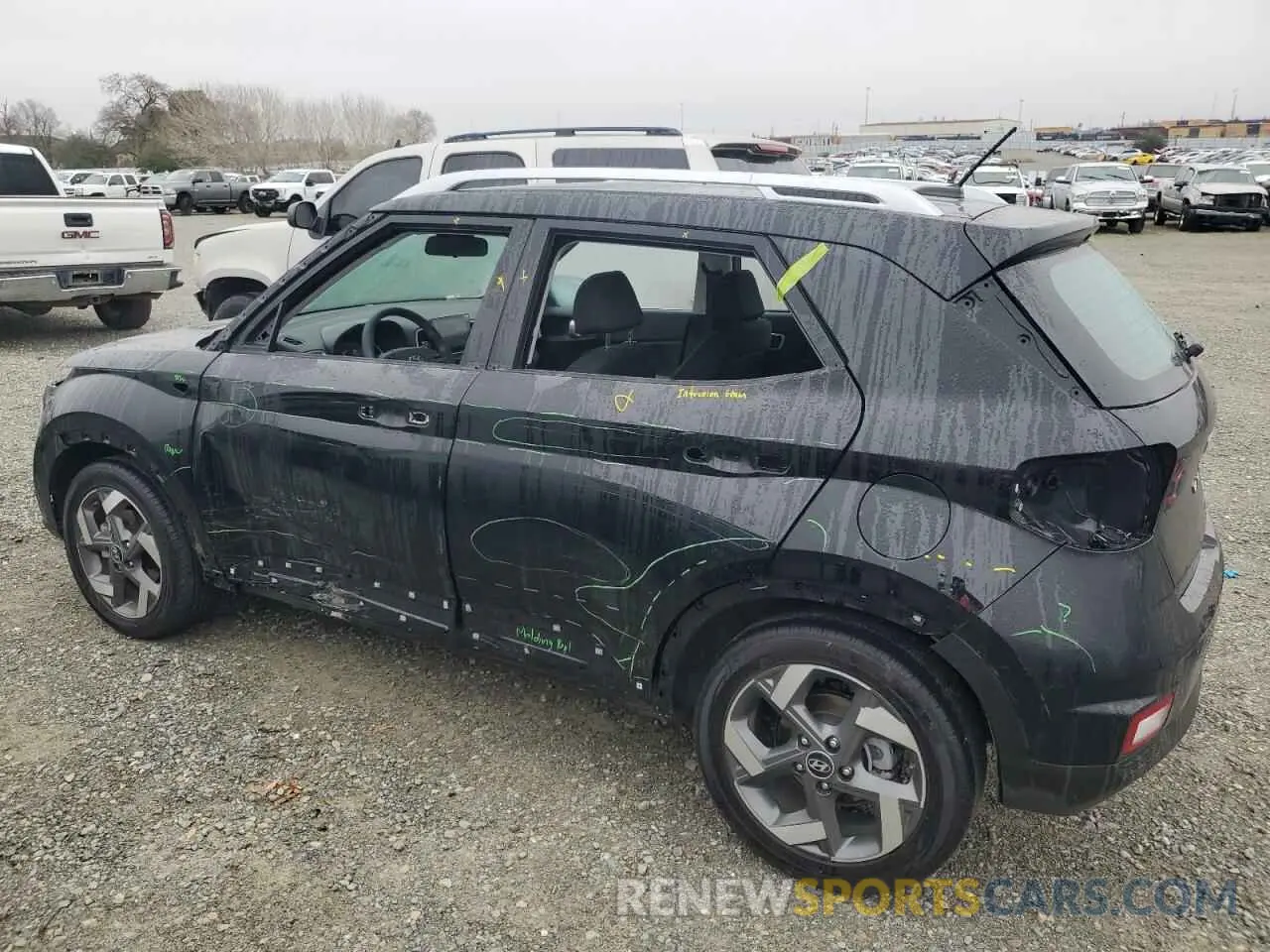 2 Photograph of a damaged car KMHRC8A36PU268930 HYUNDAI VENUE 2023