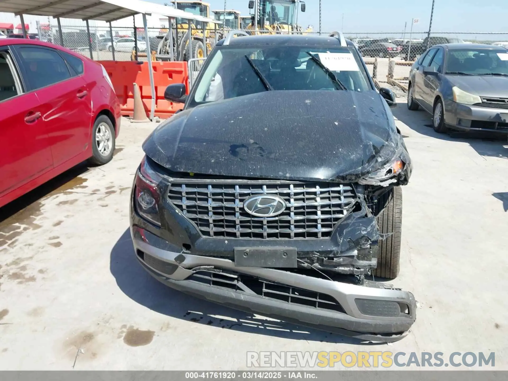 12 Photograph of a damaged car KMHRC8A37PU210079 HYUNDAI VENUE 2023