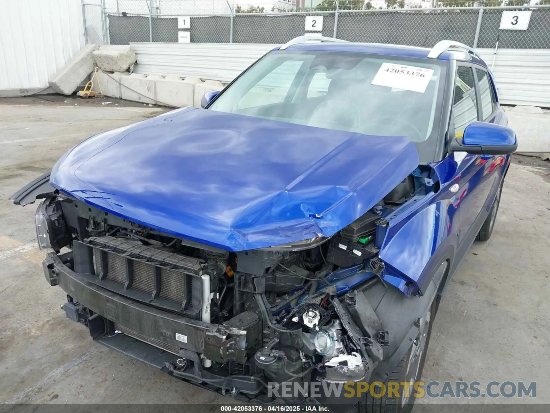 6 Photograph of a damaged car KMHRC8A37PU236438 HYUNDAI VENUE 2023