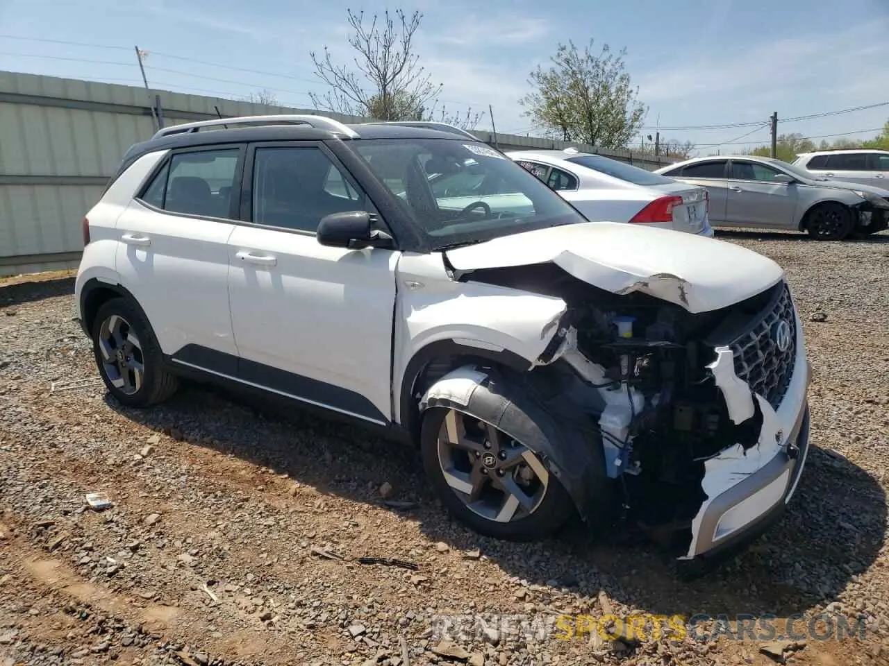 4 Photograph of a damaged car KMHRC8A37PU258908 HYUNDAI VENUE 2023