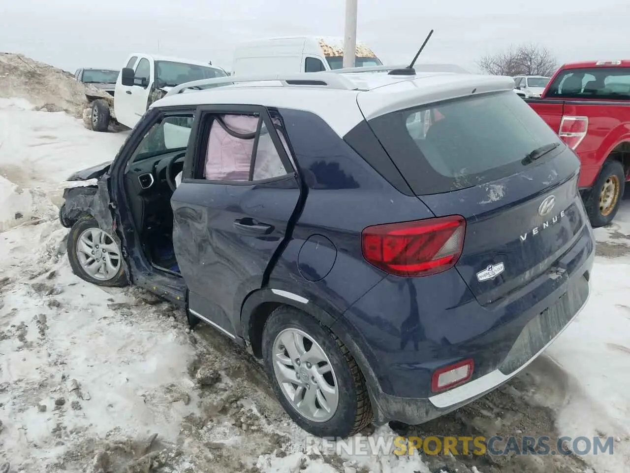 2 Photograph of a damaged car KMHRC8A37PU271481 HYUNDAI VENUE 2023