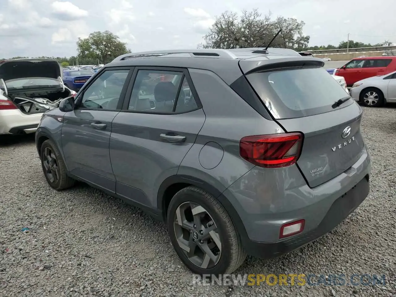 2 Photograph of a damaged car KMHRC8A38PU232592 HYUNDAI VENUE 2023