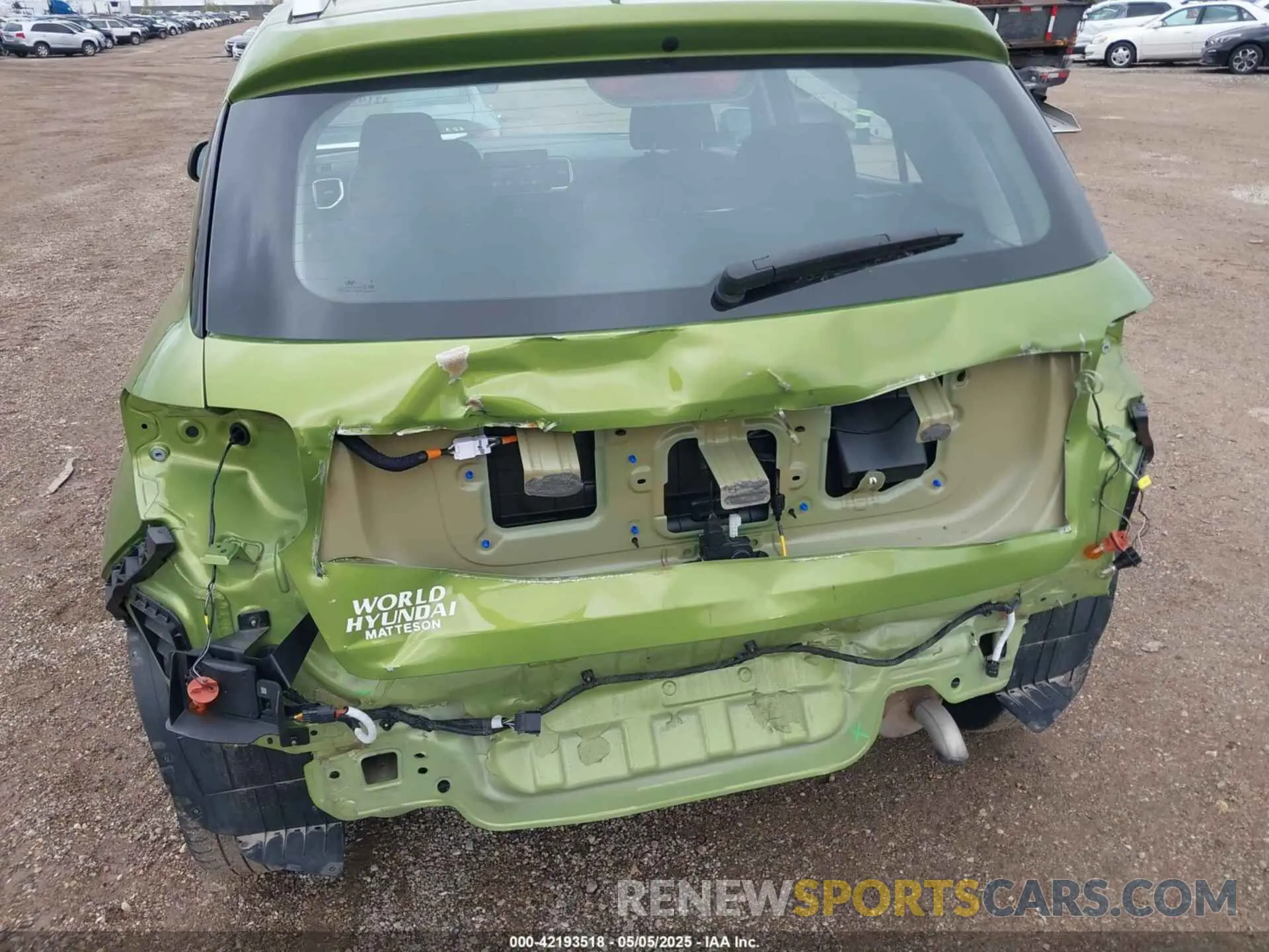 6 Photograph of a damaged car KMHRC8A38PU243429 HYUNDAI VENUE 2023