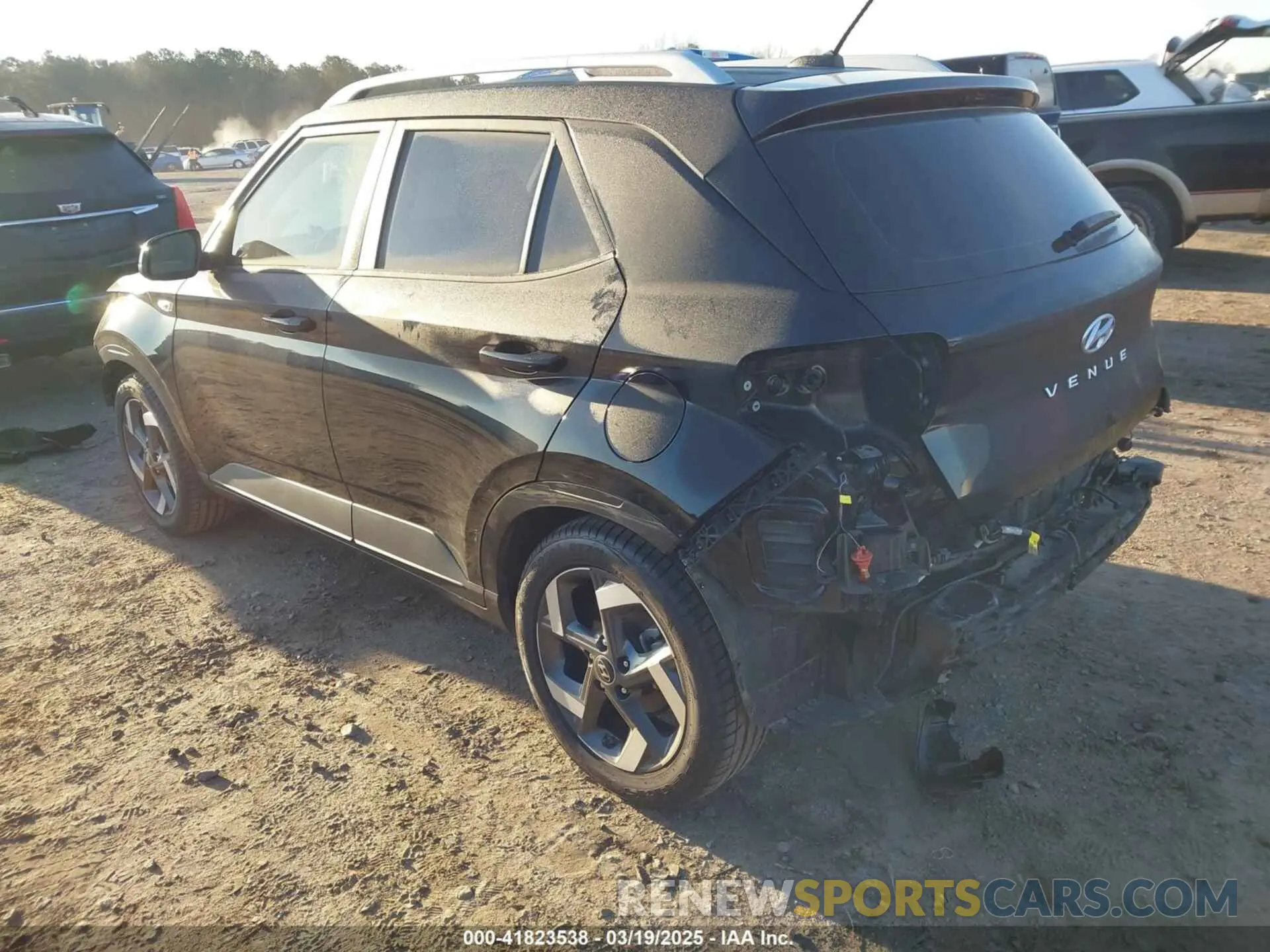 3 Photograph of a damaged car KMHRC8A38PU265821 HYUNDAI VENUE 2023