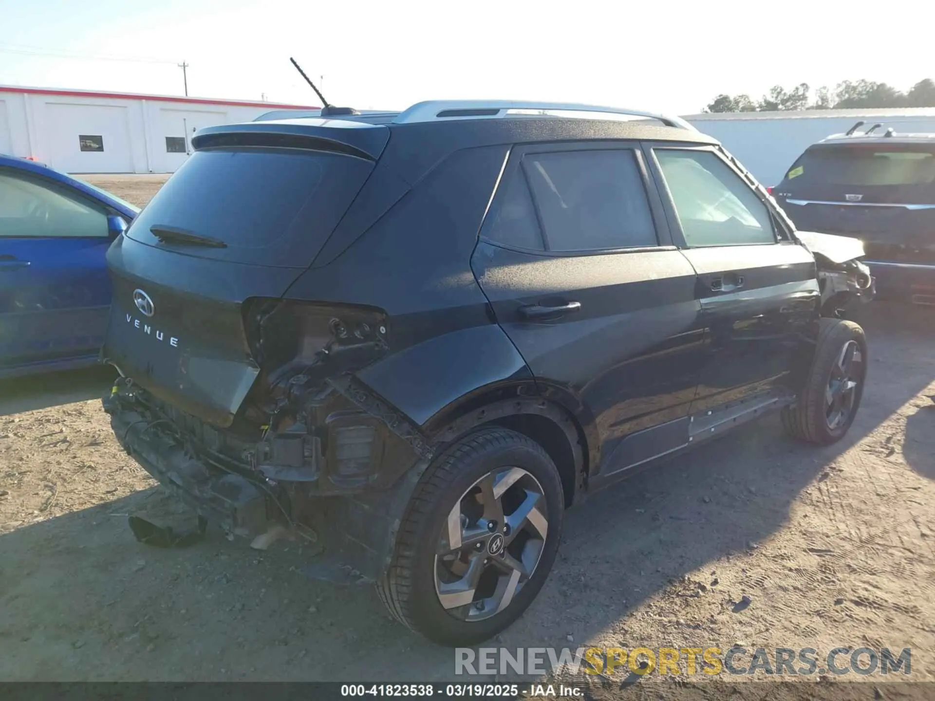 4 Photograph of a damaged car KMHRC8A38PU265821 HYUNDAI VENUE 2023