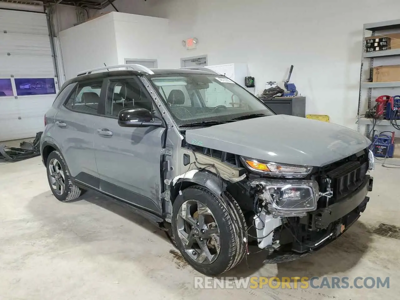 4 Photograph of a damaged car KMHRC8A39PU212982 HYUNDAI VENUE 2023