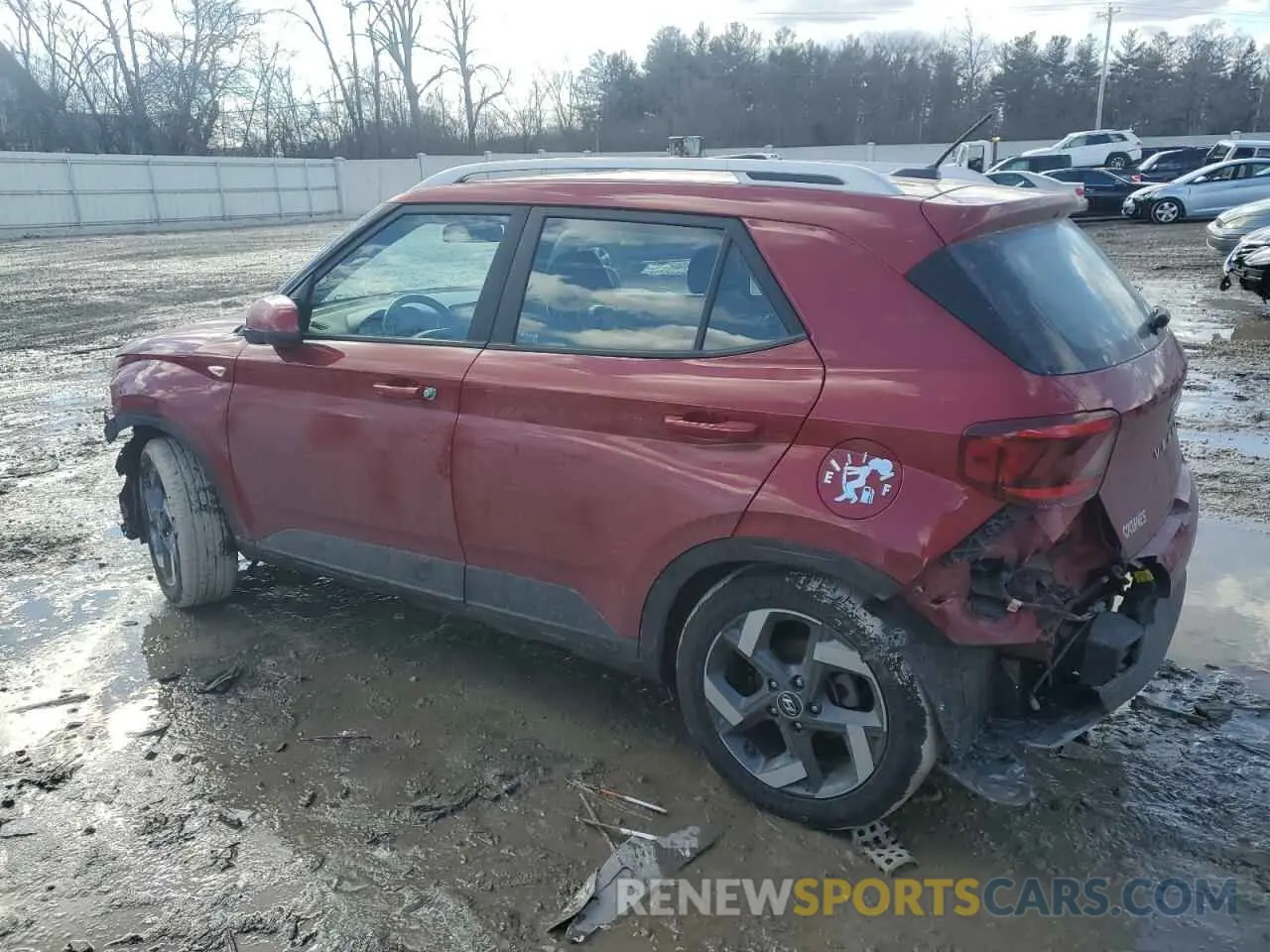 2 Photograph of a damaged car KMHRC8A39PU213615 HYUNDAI VENUE 2023