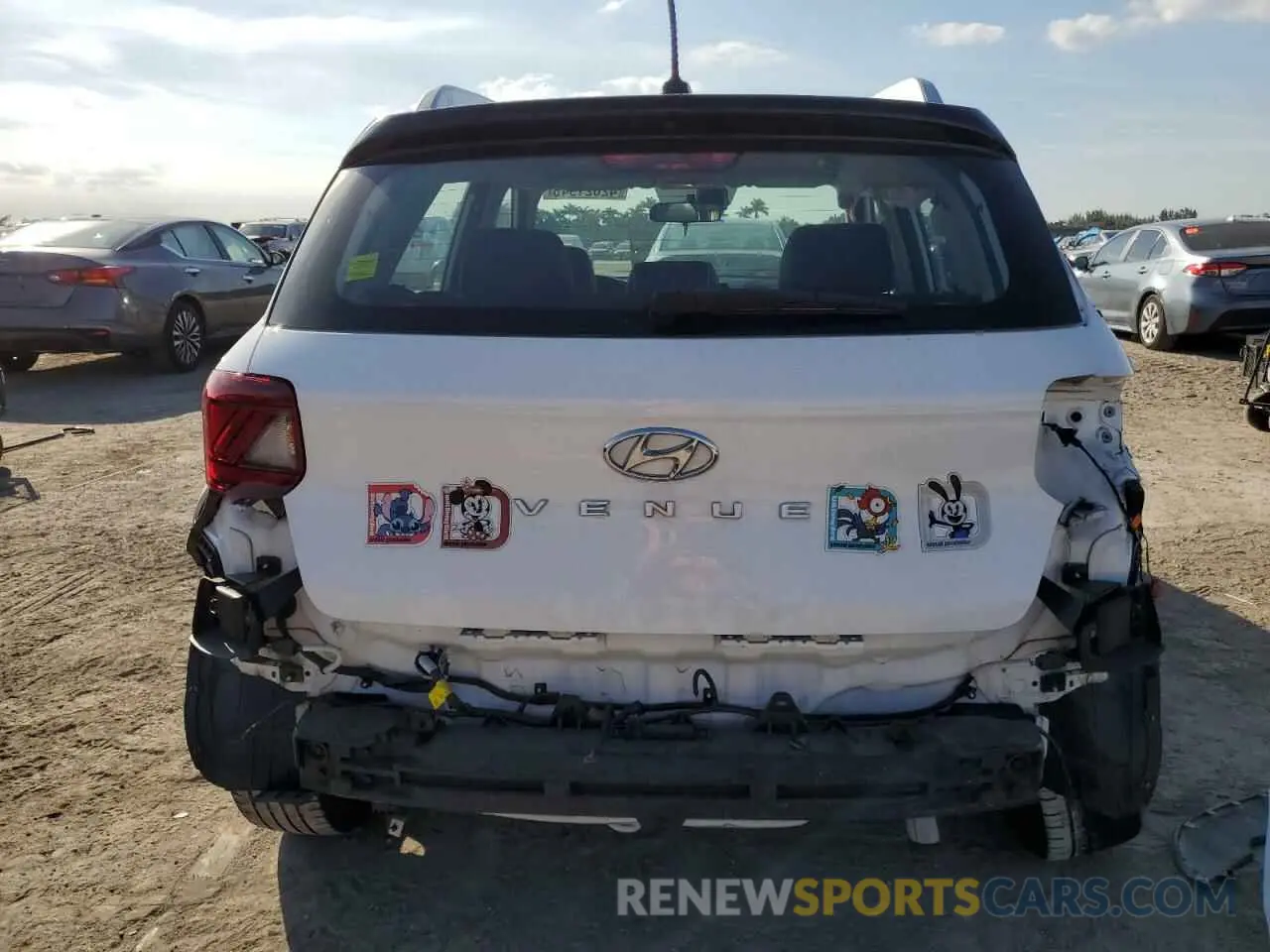 6 Photograph of a damaged car KMHRC8A39PU233279 HYUNDAI VENUE 2023