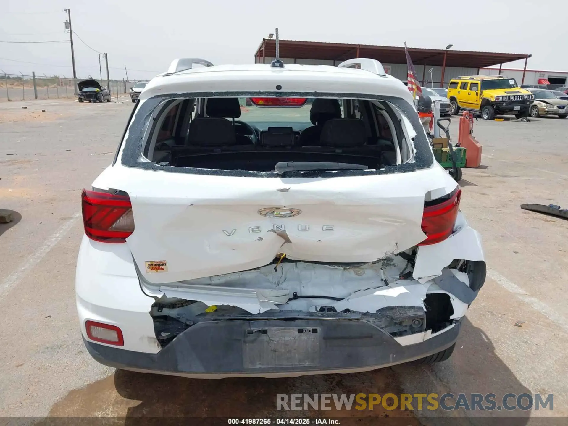 16 Photograph of a damaged car KMHRC8A39PU258585 HYUNDAI VENUE 2023