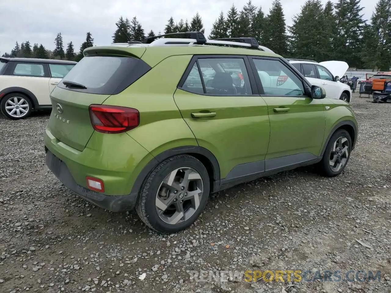 3 Photograph of a damaged car KMHRC8A3XPU217348 HYUNDAI VENUE 2023