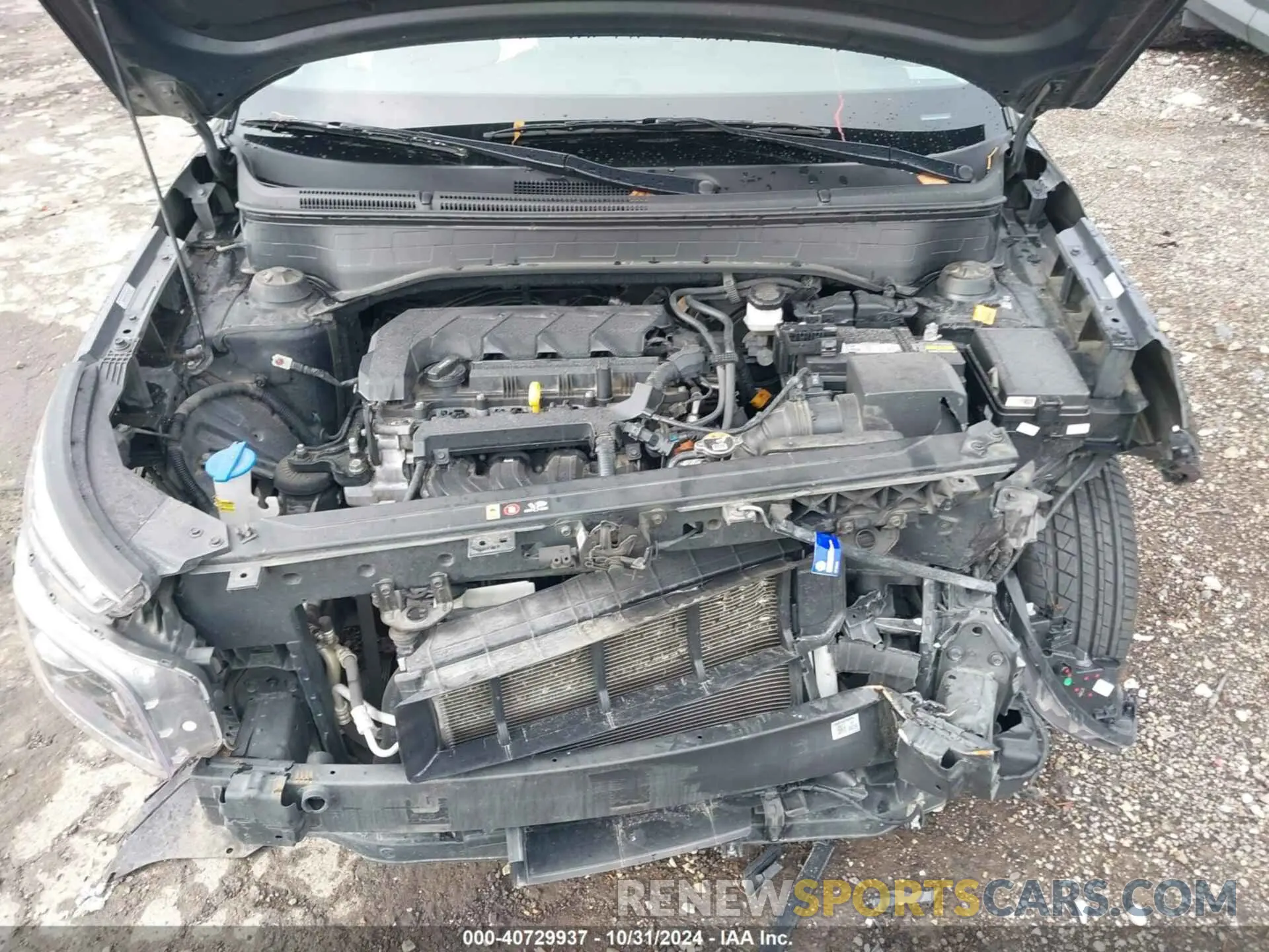 10 Photograph of a damaged car KMHRC8A3XPU221237 HYUNDAI VENUE 2023