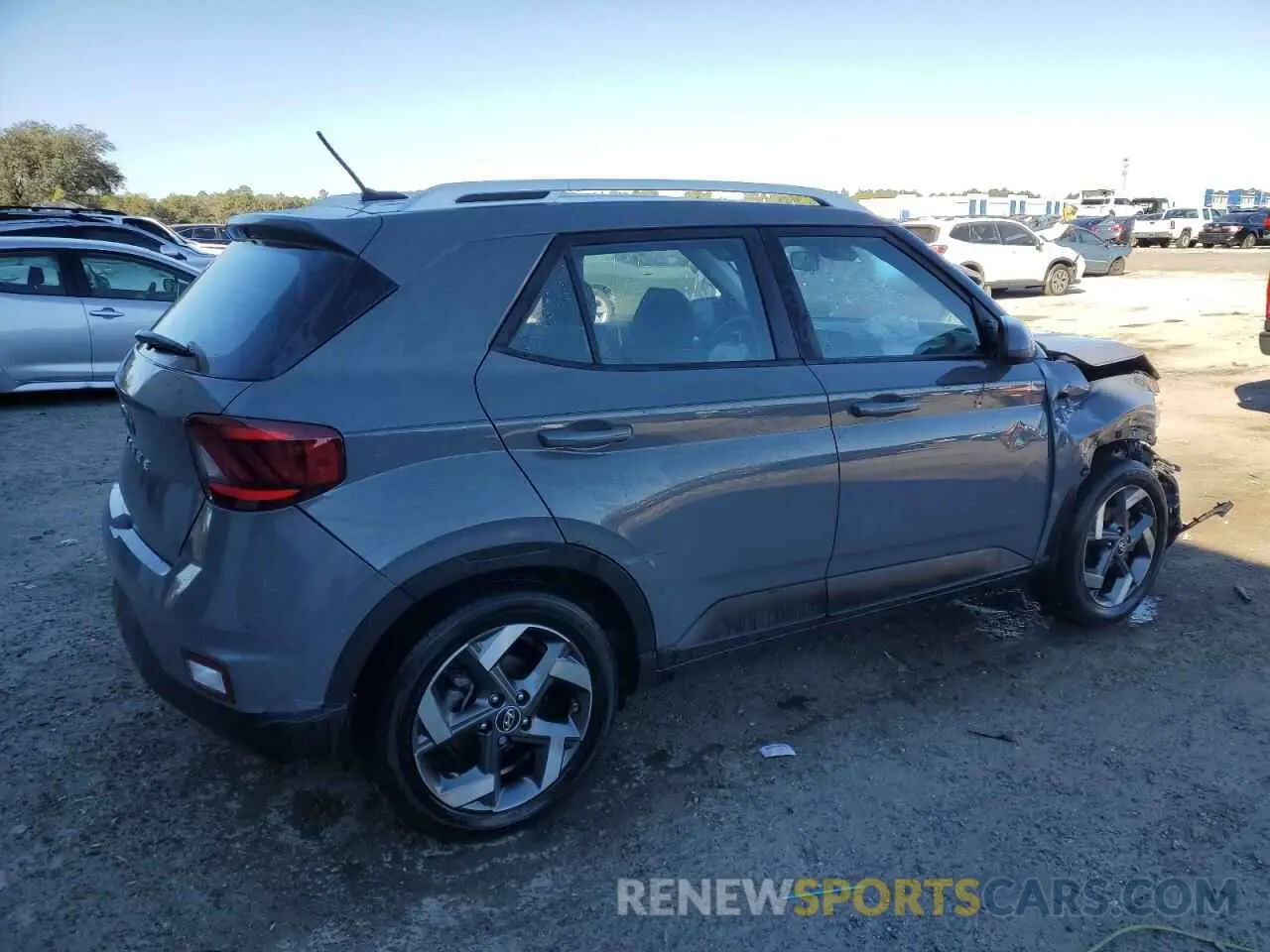 3 Photograph of a damaged car KMHRC8A3XPU232691 HYUNDAI VENUE 2023