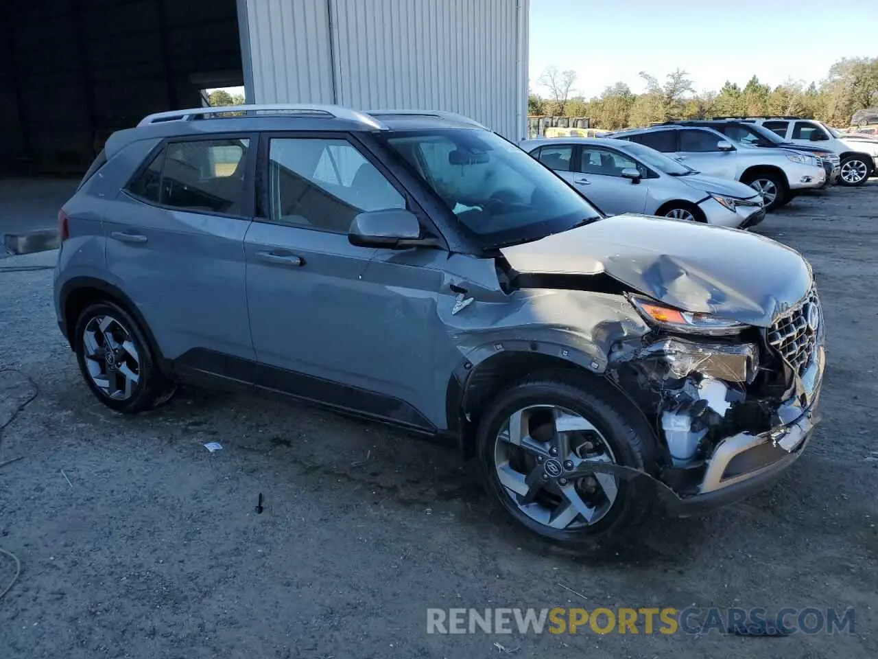 4 Photograph of a damaged car KMHRC8A3XPU232691 HYUNDAI VENUE 2023