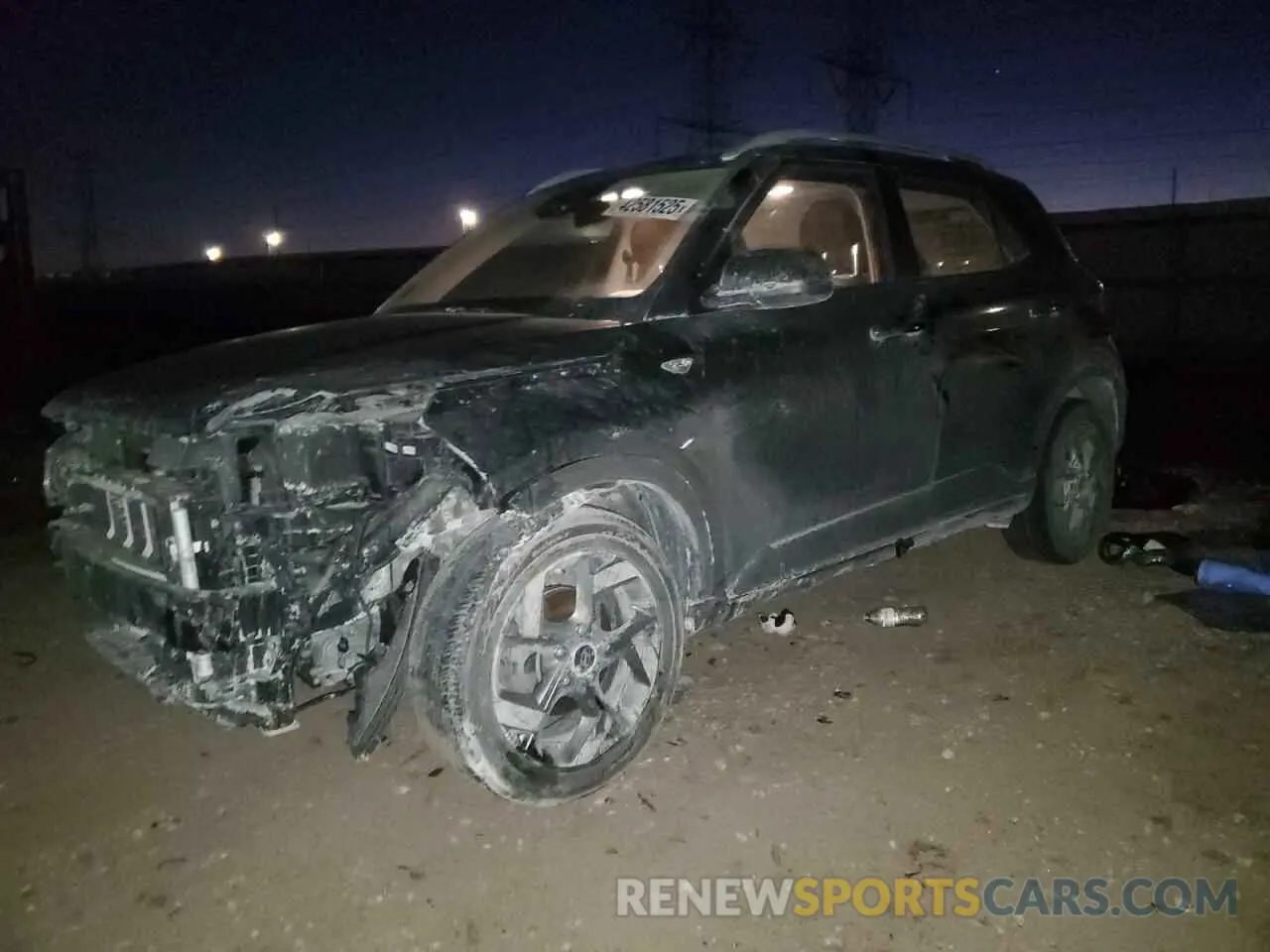1 Photograph of a damaged car KMHRC8A3XPU249166 HYUNDAI VENUE 2023