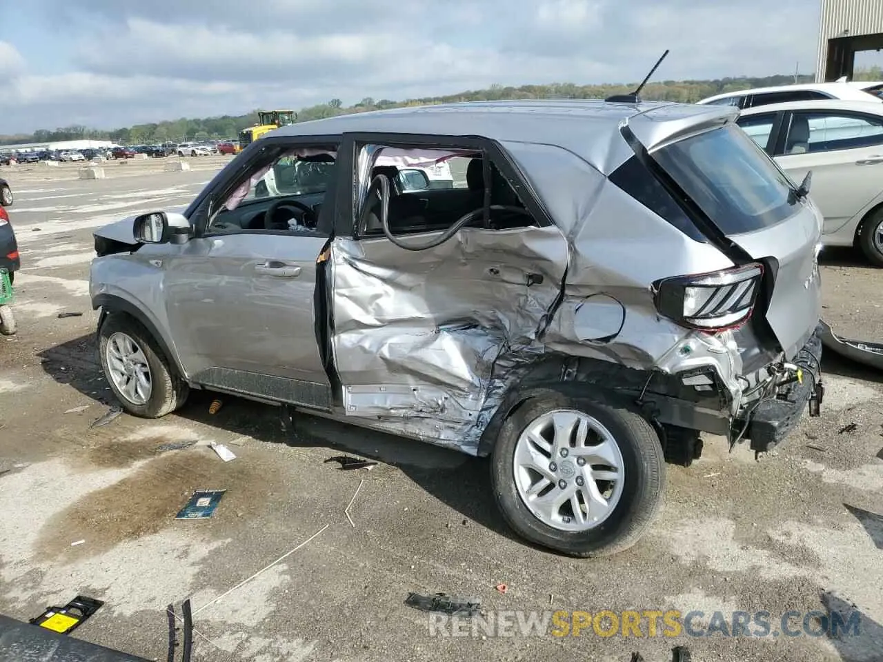 2 Photograph of a damaged car KMHRB8A30RU331770 HYUNDAI VENUE 2024
