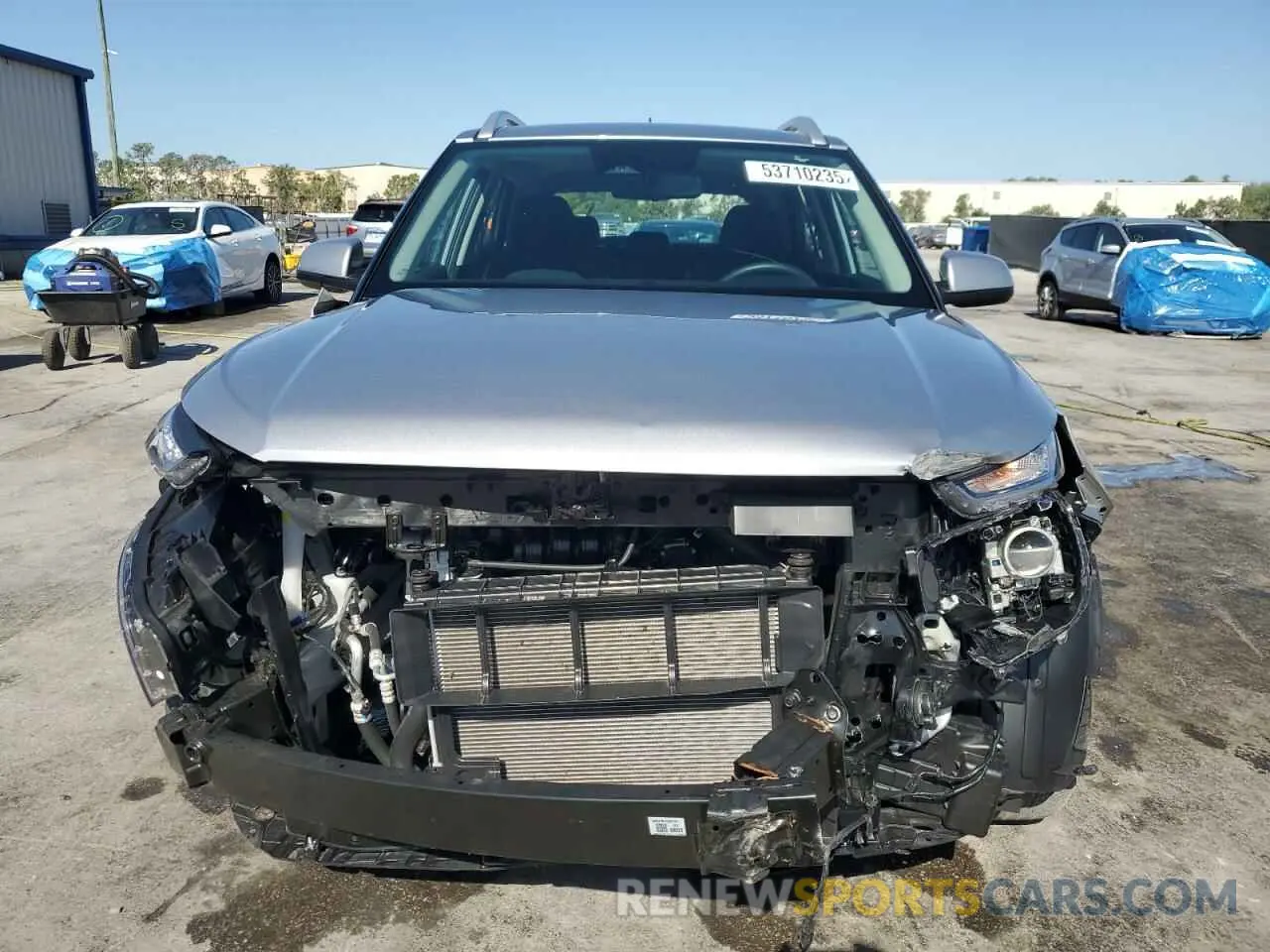 5 Photograph of a damaged car KMHRC8A30RU306560 HYUNDAI VENUE 2024