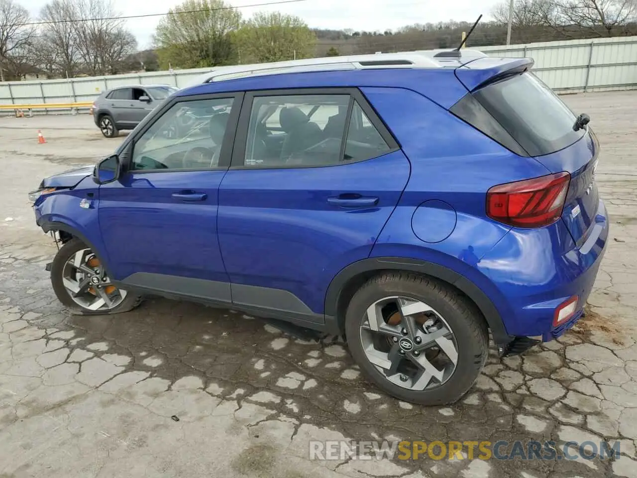 2 Photograph of a damaged car KMHRC8A30RU321852 HYUNDAI VENUE 2024