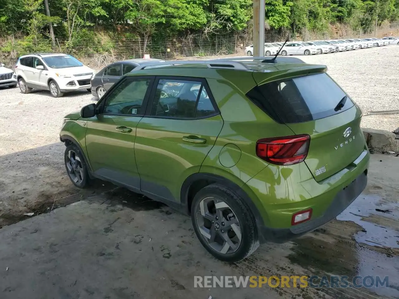 2 Photograph of a damaged car KMHRC8A31RU294676 HYUNDAI VENUE 2024