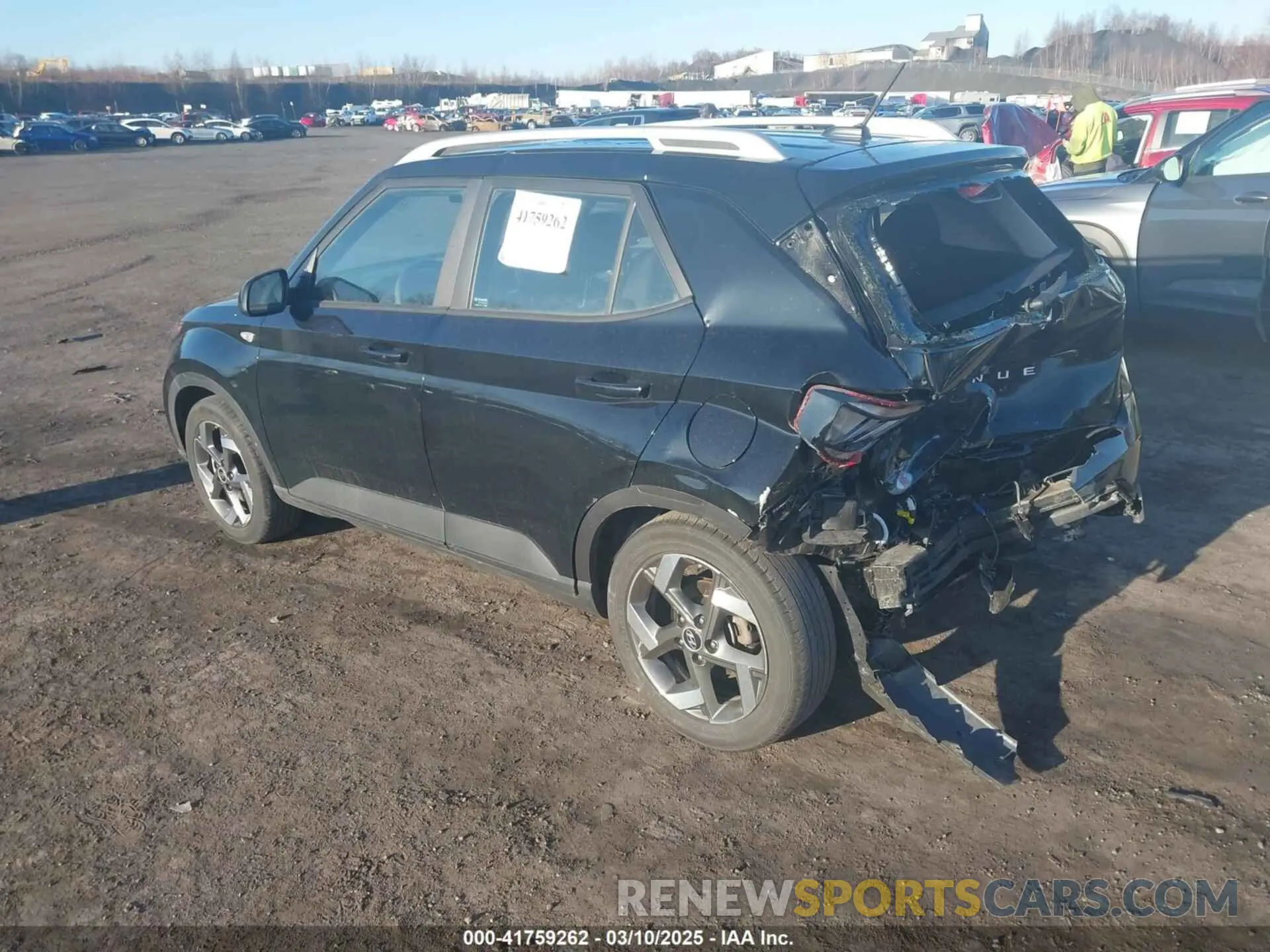 3 Photograph of a damaged car KMHRC8A32RU283492 HYUNDAI VENUE 2024