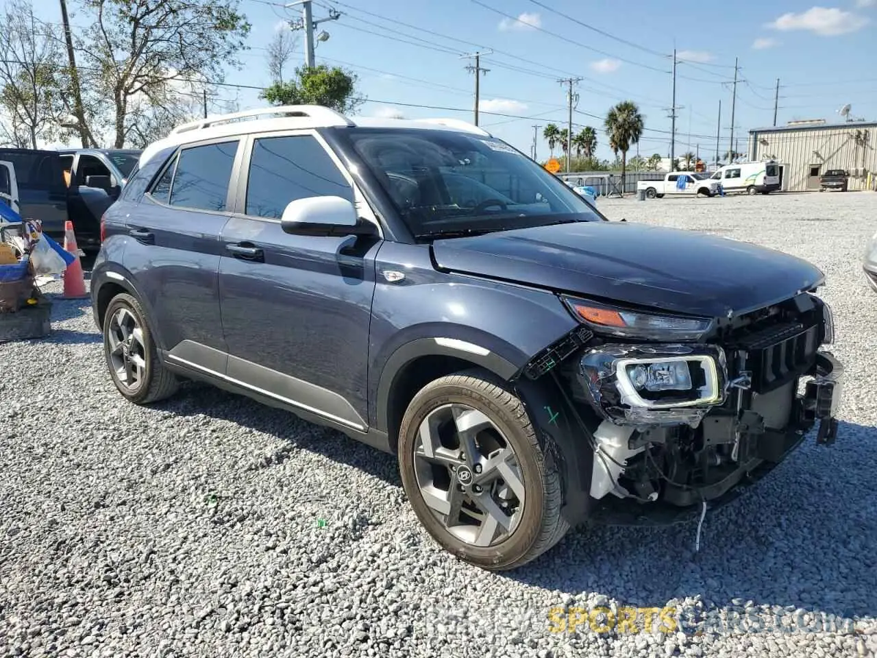 4 Photograph of a damaged car KMHRC8A32RU287249 HYUNDAI VENUE 2024