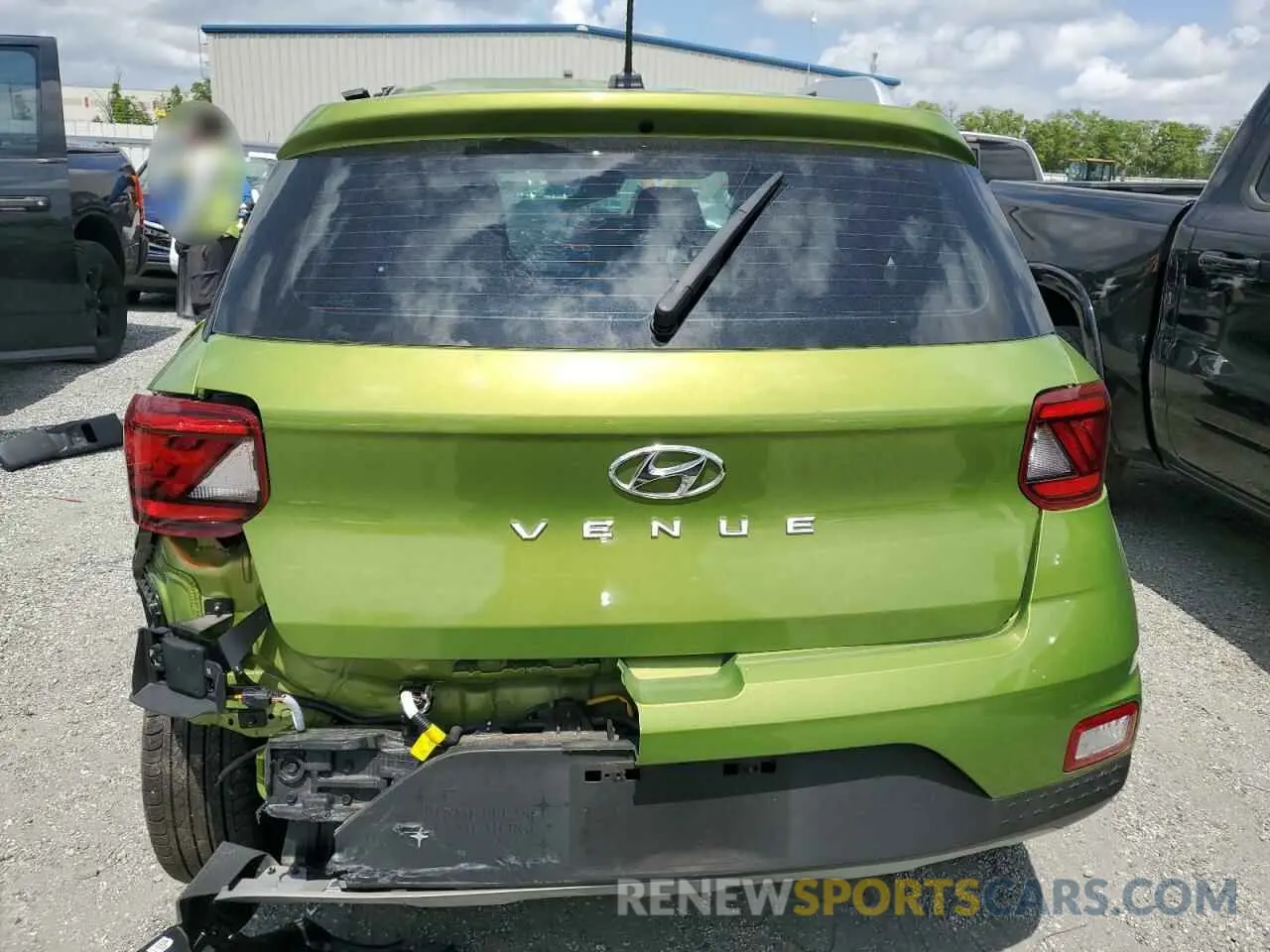 6 Photograph of a damaged car KMHRC8A33RU314930 HYUNDAI VENUE 2024