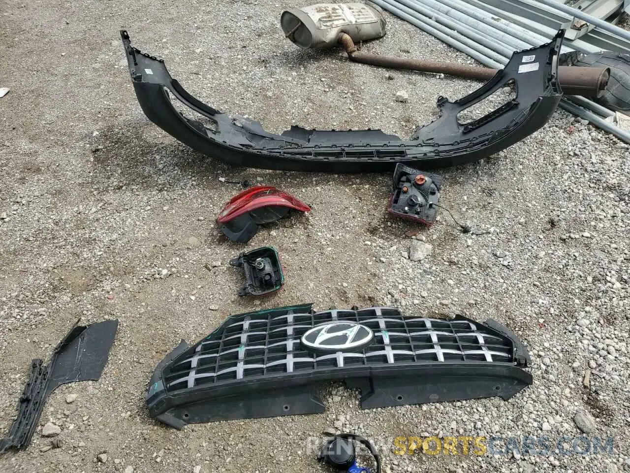 13 Photograph of a damaged car KMHRC8A34RU303824 HYUNDAI VENUE 2024
