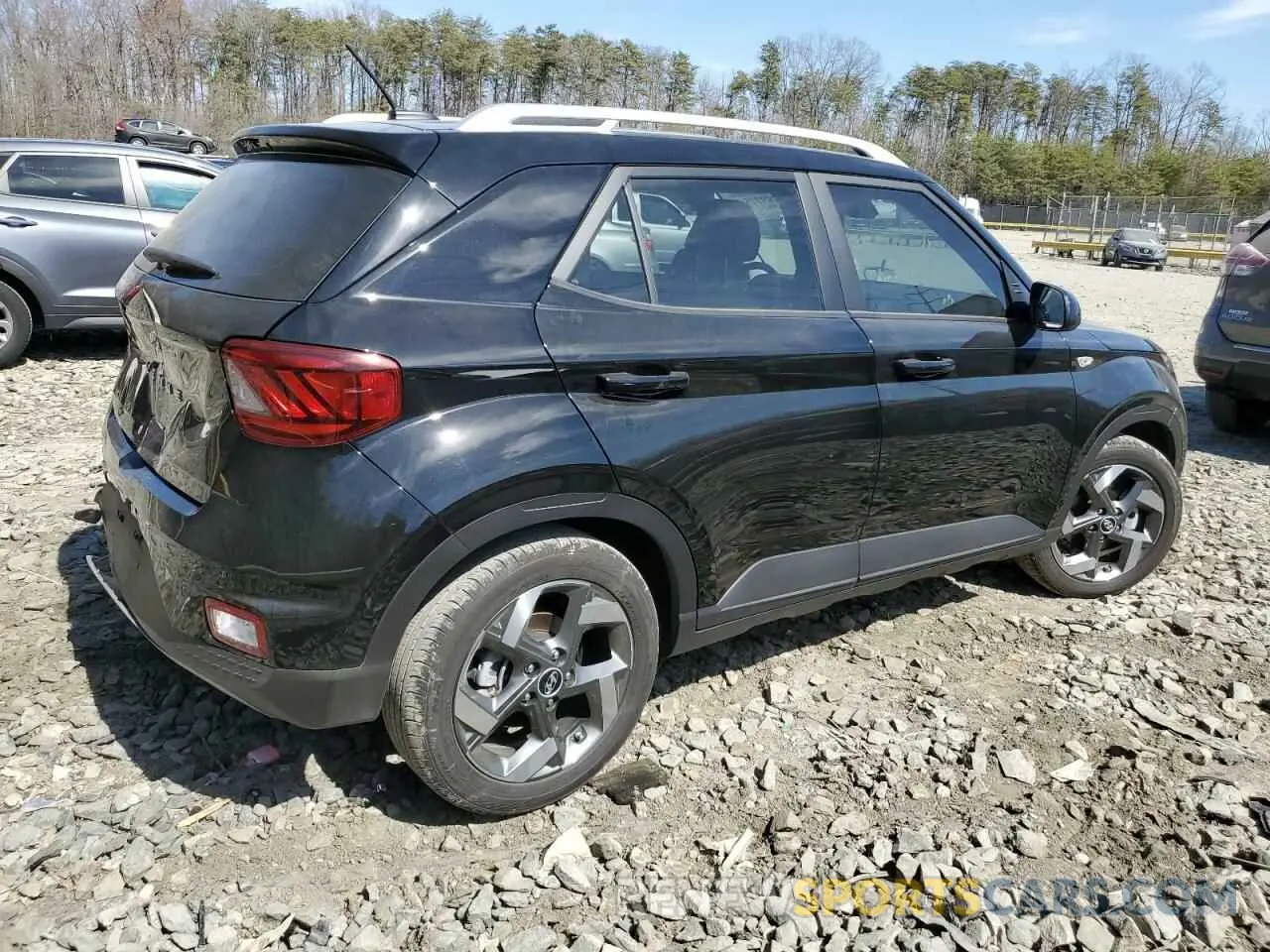 3 Photograph of a damaged car KMHRC8A35RU317408 HYUNDAI VENUE 2024