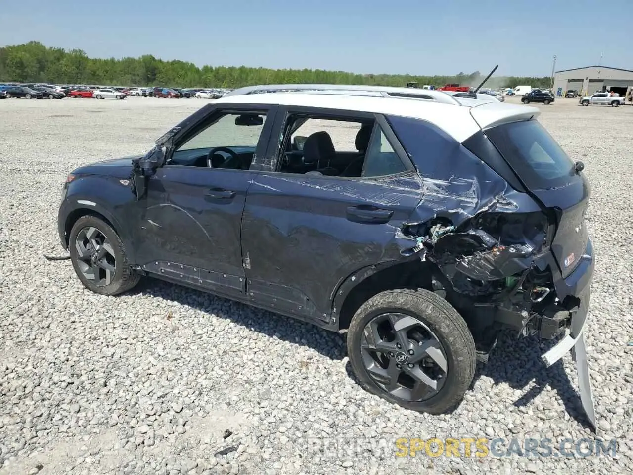 2 Photograph of a damaged car KMHRC8A35RU330921 HYUNDAI VENUE 2024