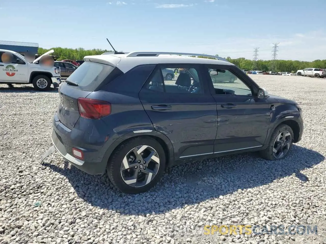3 Photograph of a damaged car KMHRC8A35RU330921 HYUNDAI VENUE 2024