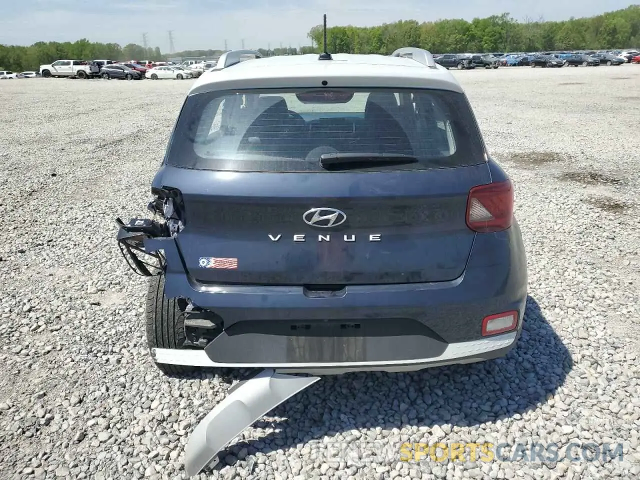 6 Photograph of a damaged car KMHRC8A35RU330921 HYUNDAI VENUE 2024