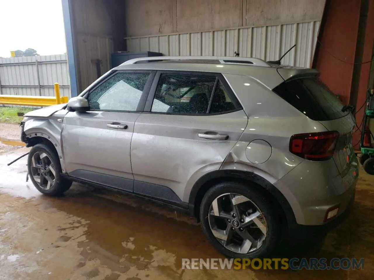 2 Photograph of a damaged car KMHRC8A36RU299632 HYUNDAI VENUE 2024