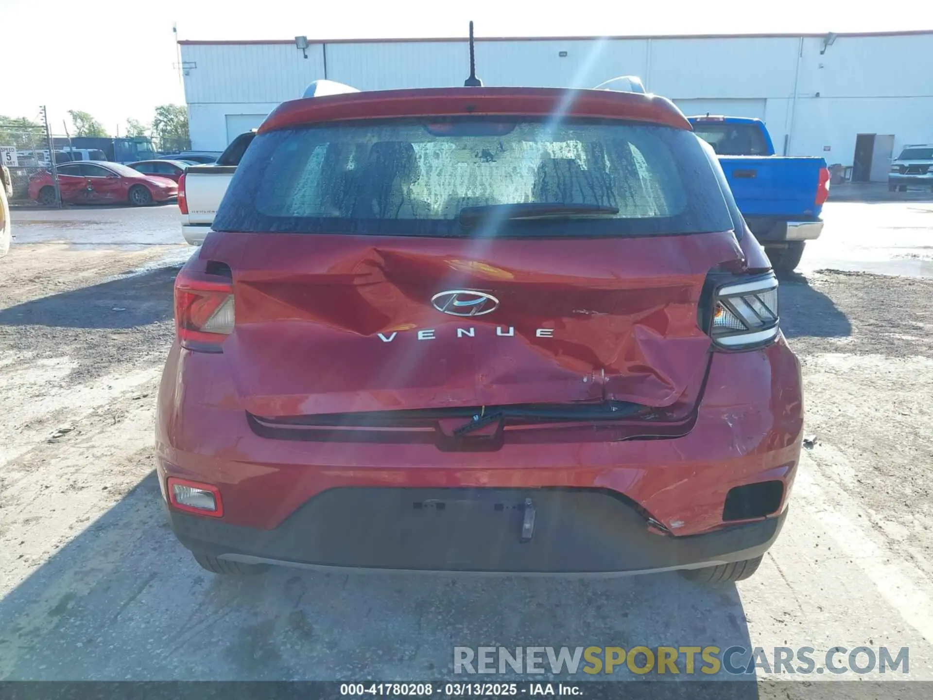 16 Photograph of a damaged car KMHRC8A37RU289787 HYUNDAI VENUE 2024