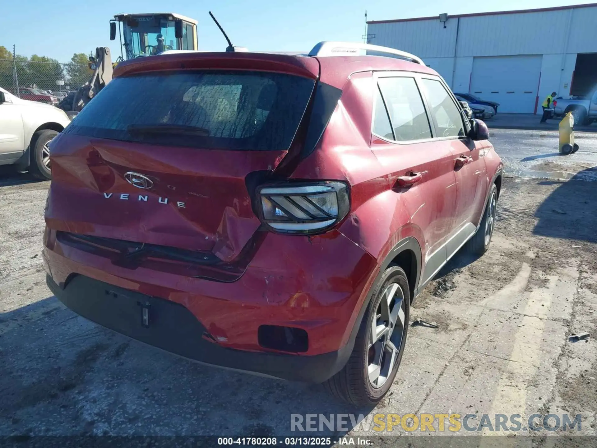 4 Photograph of a damaged car KMHRC8A37RU289787 HYUNDAI VENUE 2024