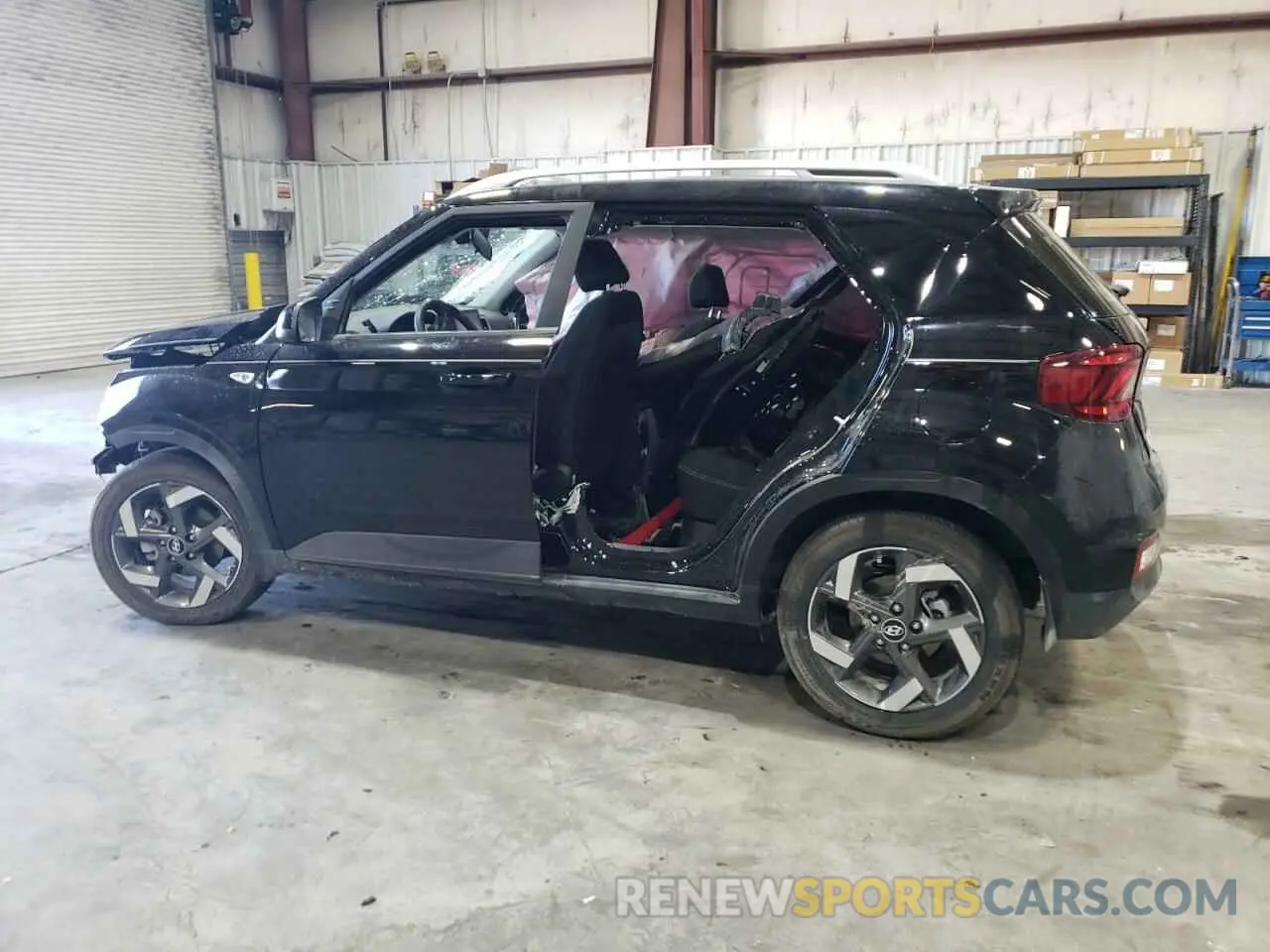 2 Photograph of a damaged car KMHRC8A37RU337692 HYUNDAI VENUE 2024